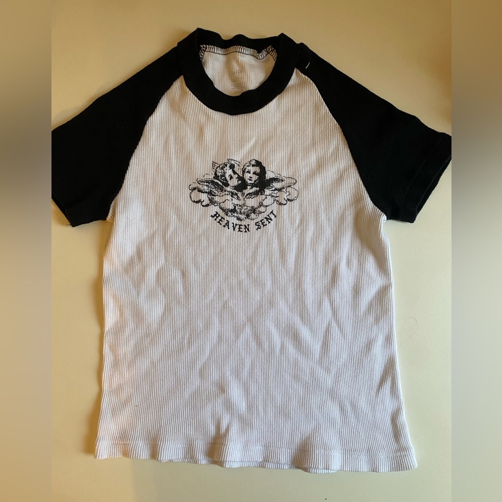 John Galt/Brandy Melville cropped short sleeve